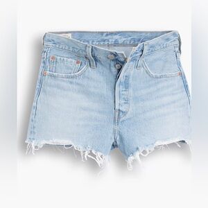 501 Levi’s Original fit high rise shorts